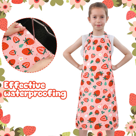 Delantal XLSXEXCL de poliéster resistente que protege la ropa.