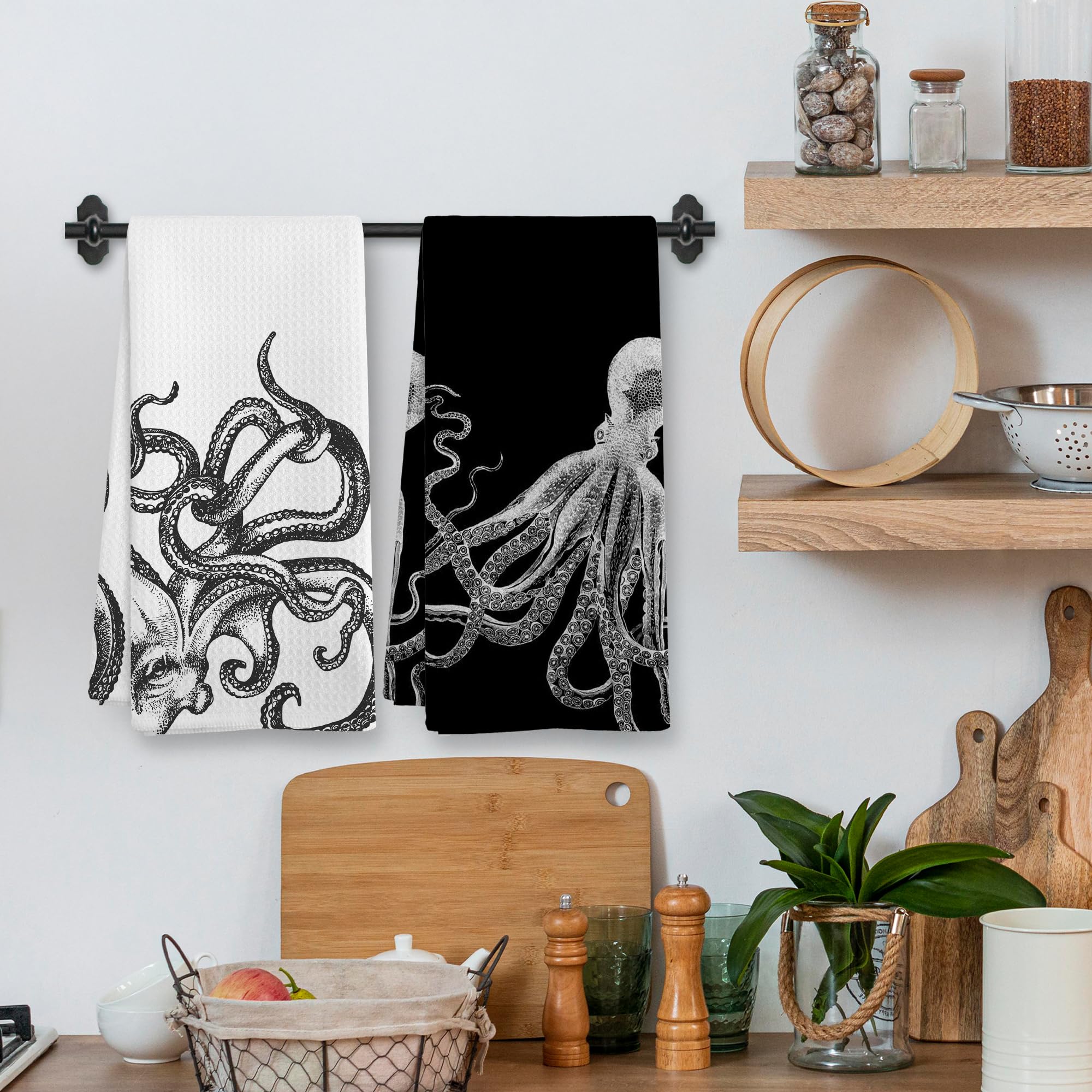 XNXLDYLH blanco y negro, contraste moderno para la decoración.