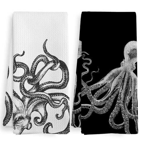 XNXLDYLH pulpo costero, toque decorativo para cocina y baño.