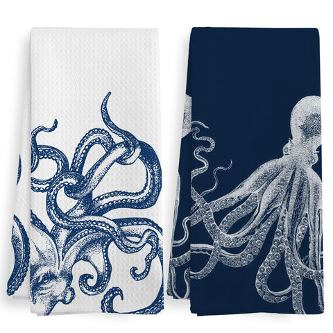 XNXLDYLH pulpo costero toalla cocina: secado rápido y eficiente