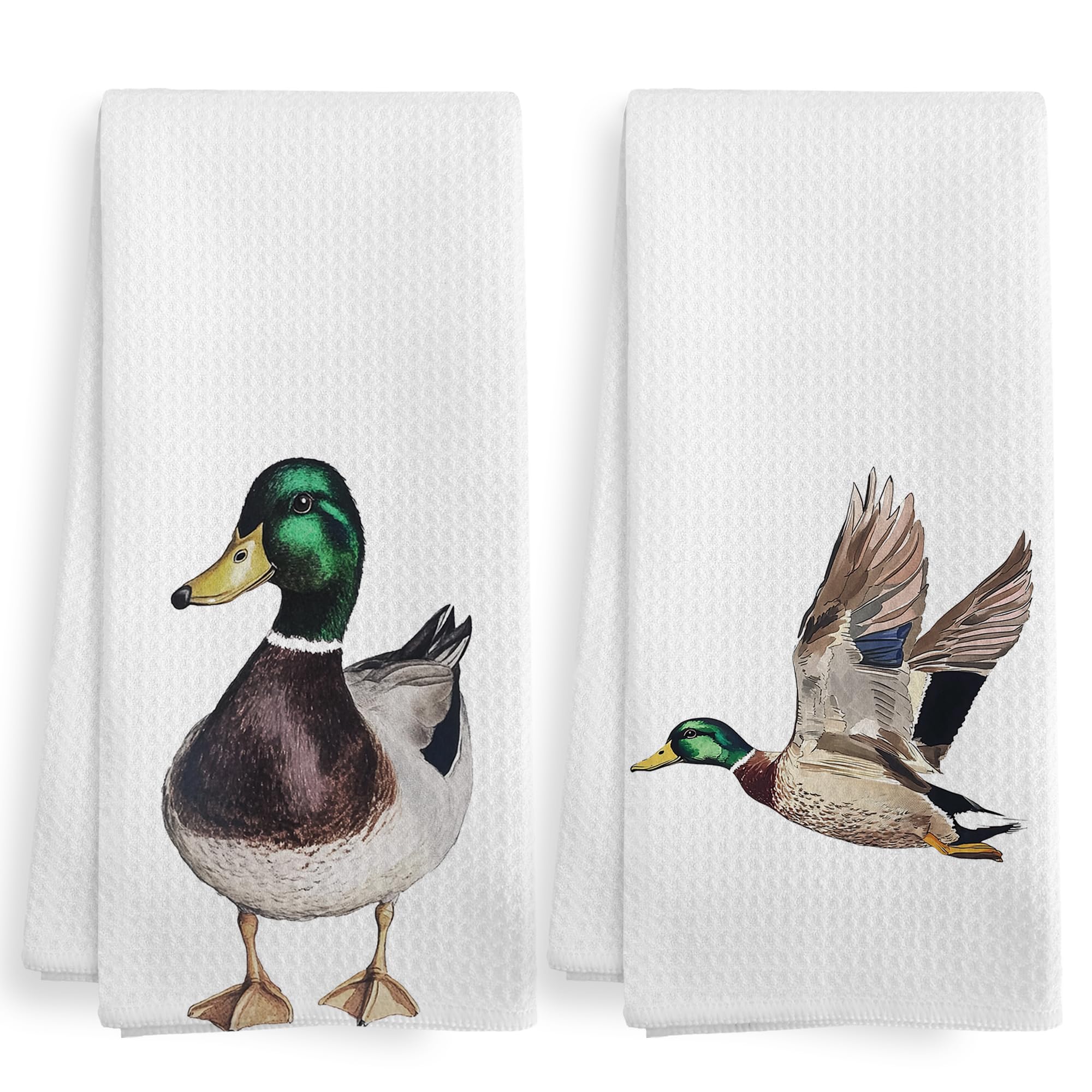 XNXLDYLH toallas cocina pato divertido para secar manos con estilo rústico