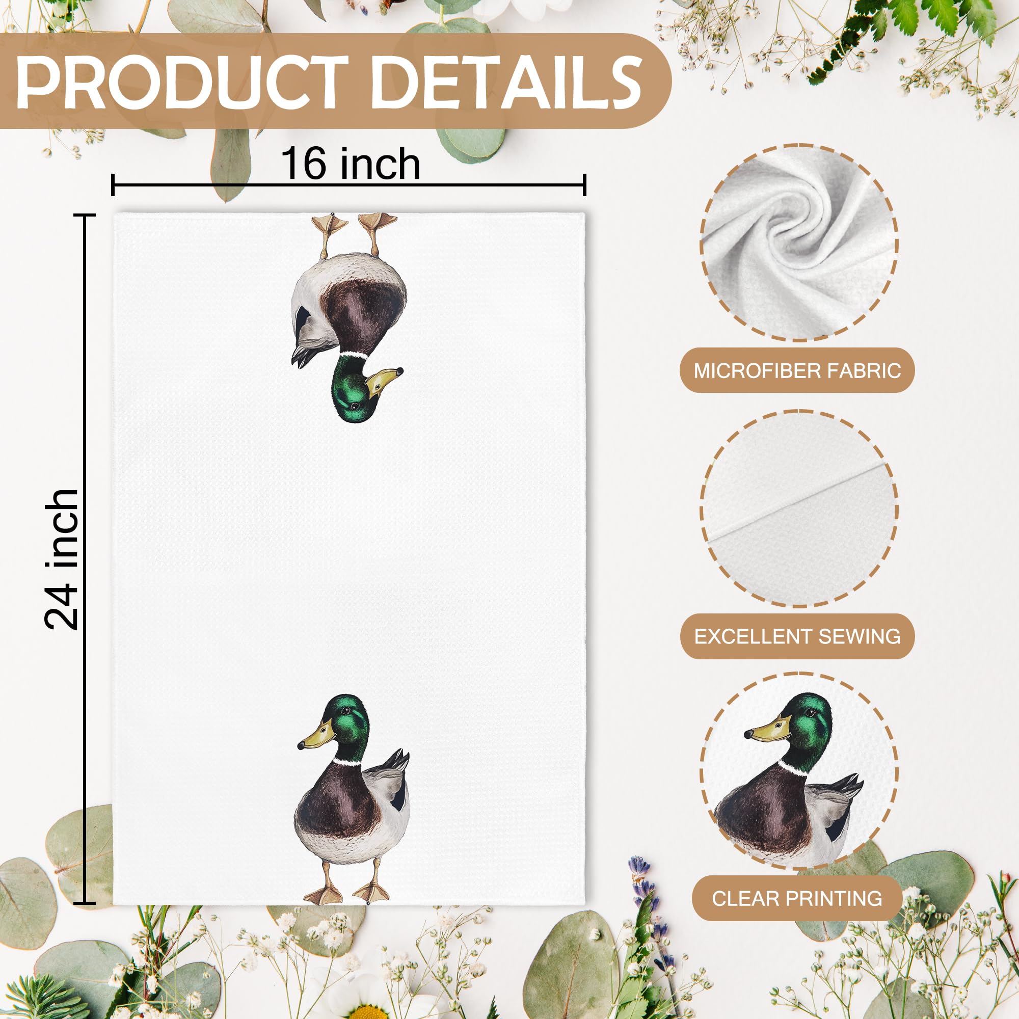 XNXLDYLH toallas cocina pato divertido perfecto para secar platos