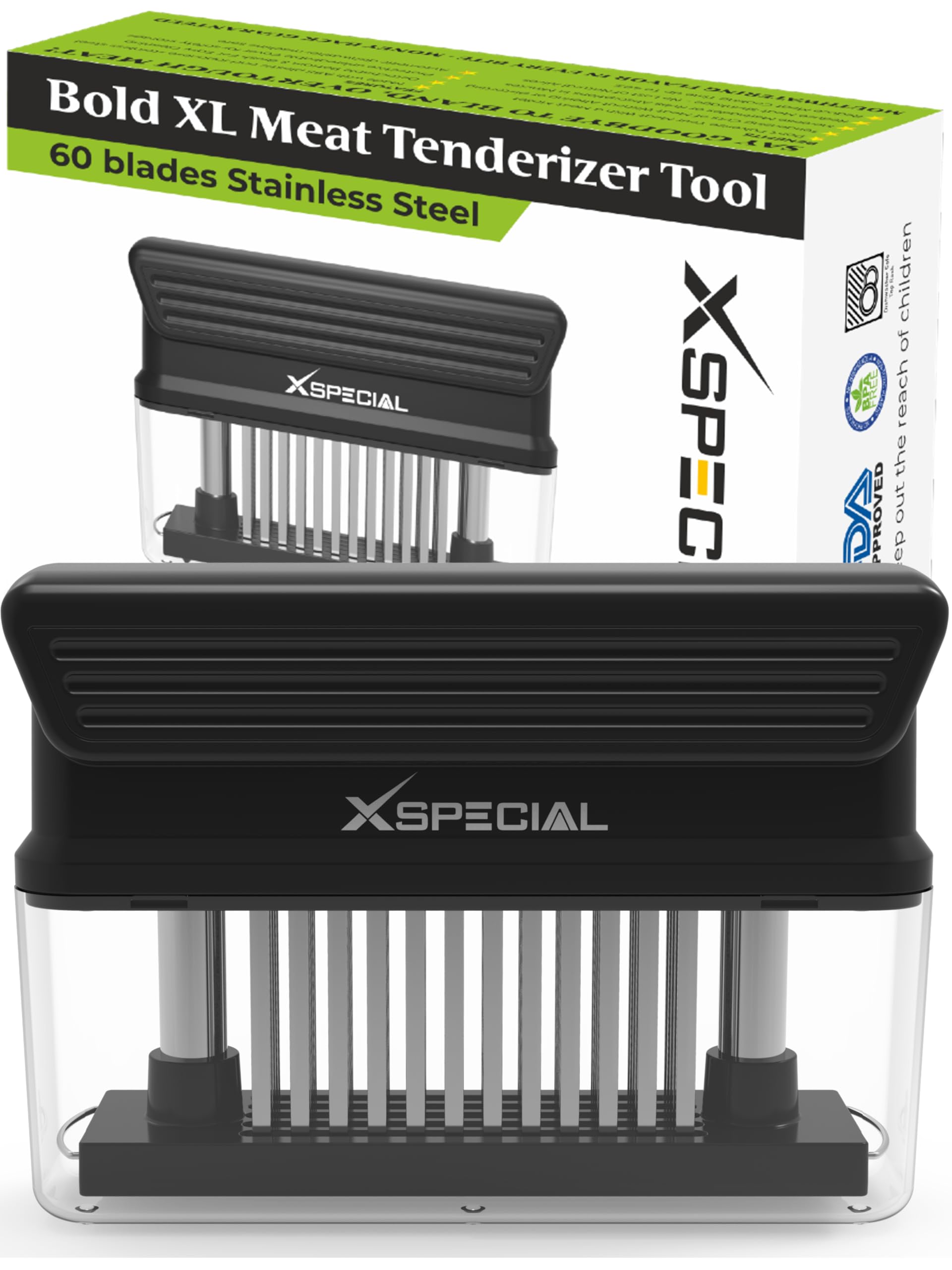 XSpecial Bold XL 60 hojas: mejora la textura de cortes económicos para resultados de restaurante