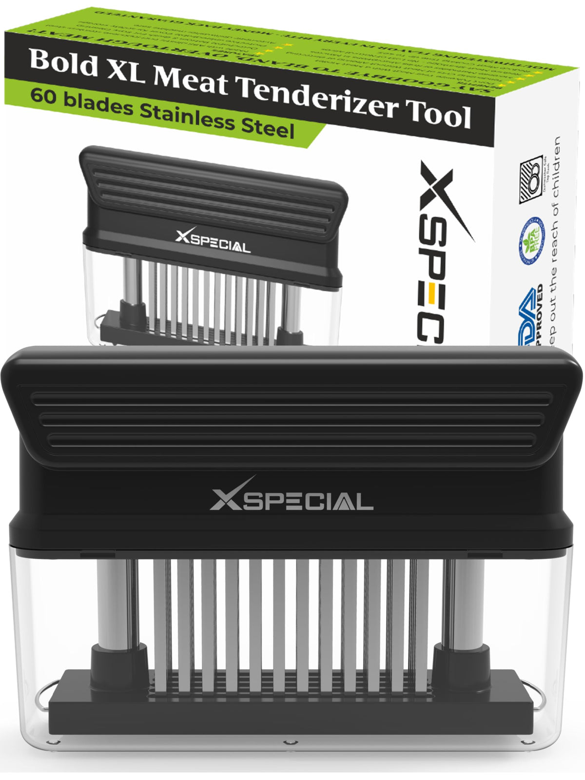 XSpecial Bold XL 60 hojas: mejora la textura de cortes económicos para resultados de restaurante