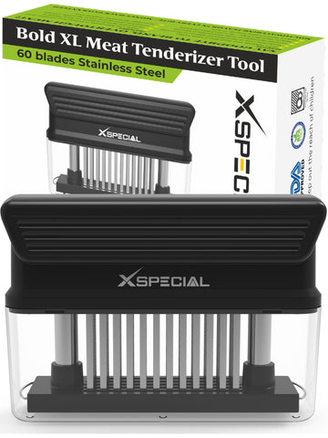 XSpecial Bold XL 60 hojas: mejora la textura de cortes económicos para resultados de restaurante