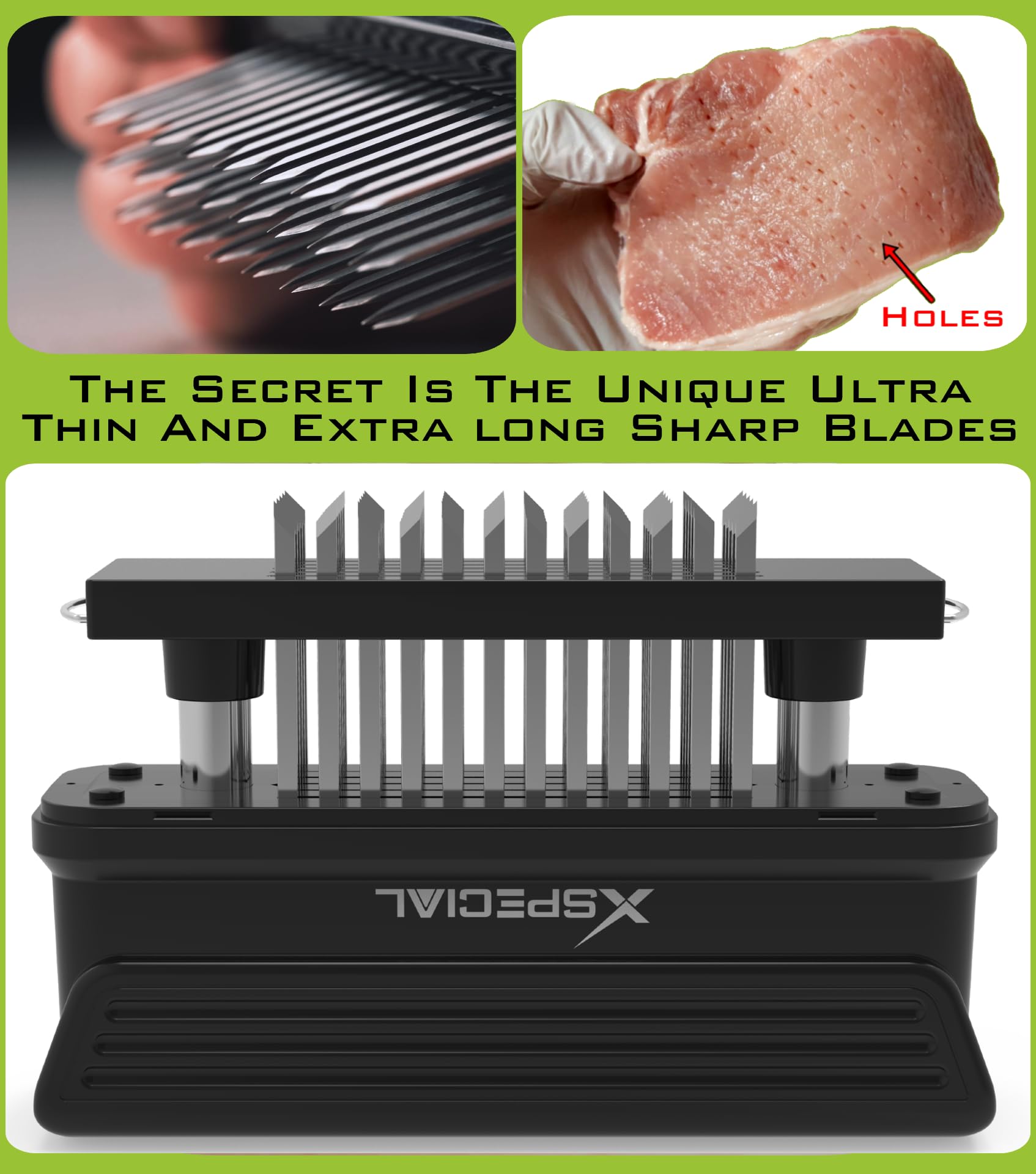 XSpecial endurecedor con mango ergonómico garantiza un agarre cómodo y seguro