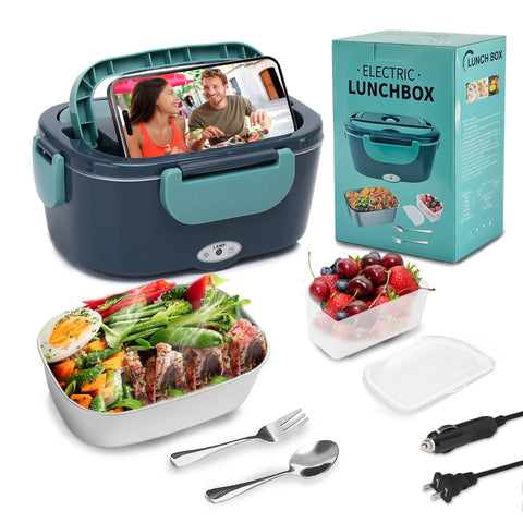 XSWPL lonchera eléctrica 80W mantiene la comida caliente en casa.