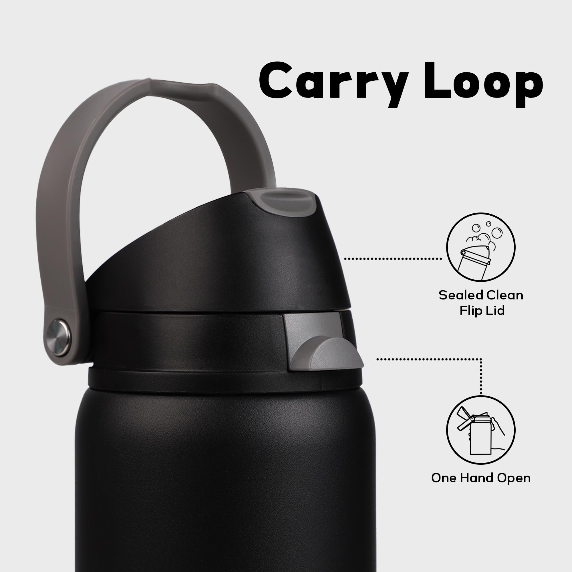 Xtusimple 32oz aislamiento triple-pared mantiene bebidas frías por más horas.