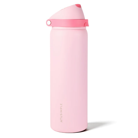XTUSIMPLE botella 32 oz con pajita para hidratación rápida durante el día.