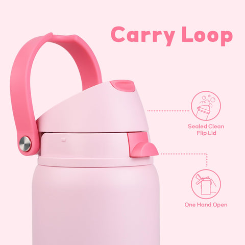 XTUSIMPLE botella 32 oz con triple aislamiento para bebidas frías.