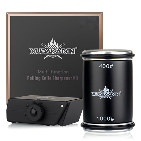 XUDAKAIXIN afilador rodante con cinco ángulos para precisión en la cocina