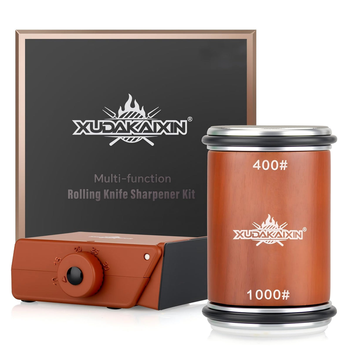 XUDAKAIXIN afilador rodante con 5 ángulos para filo preciso
