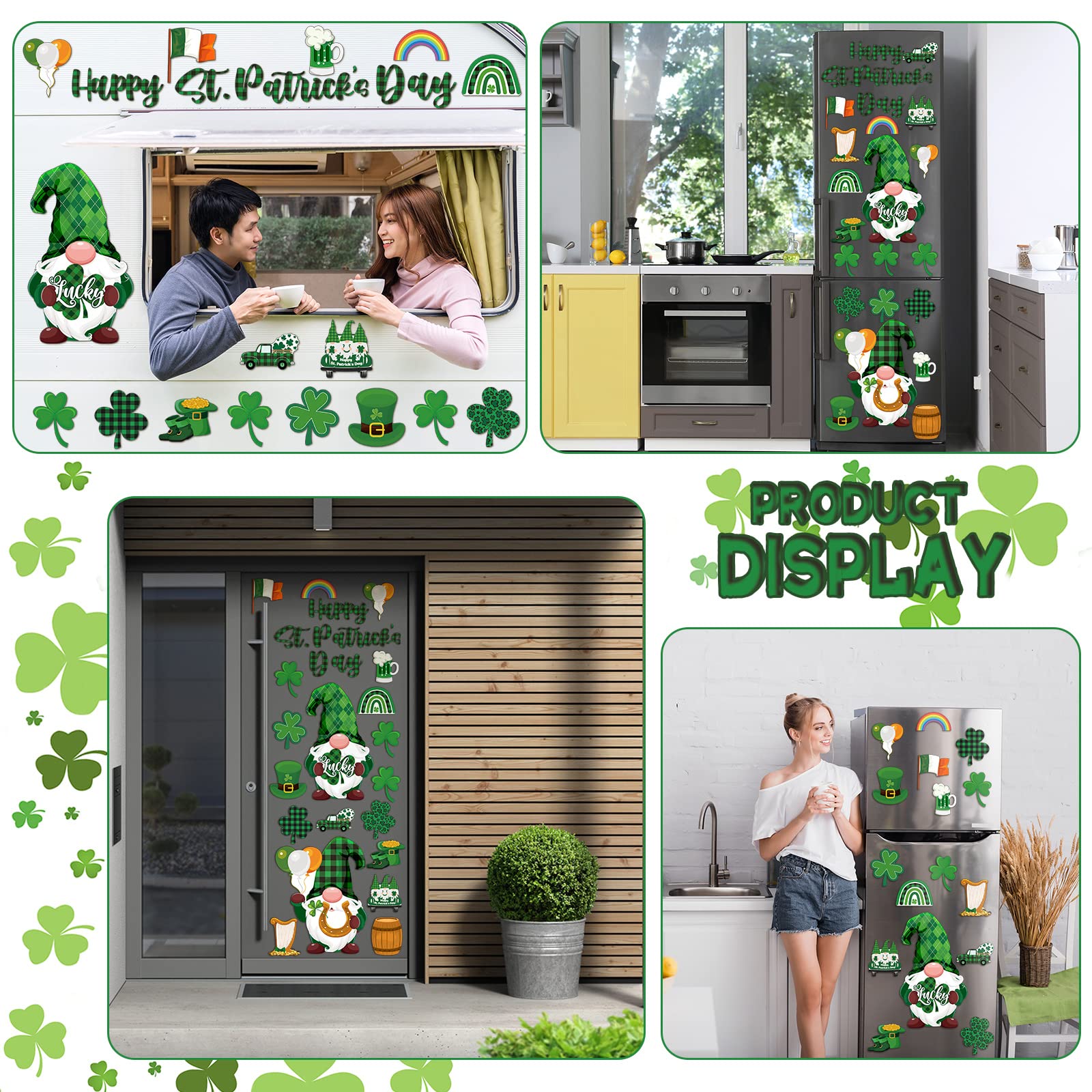Gnomos Xuhal para frigorífico, ideal para fiestas y decoraciones