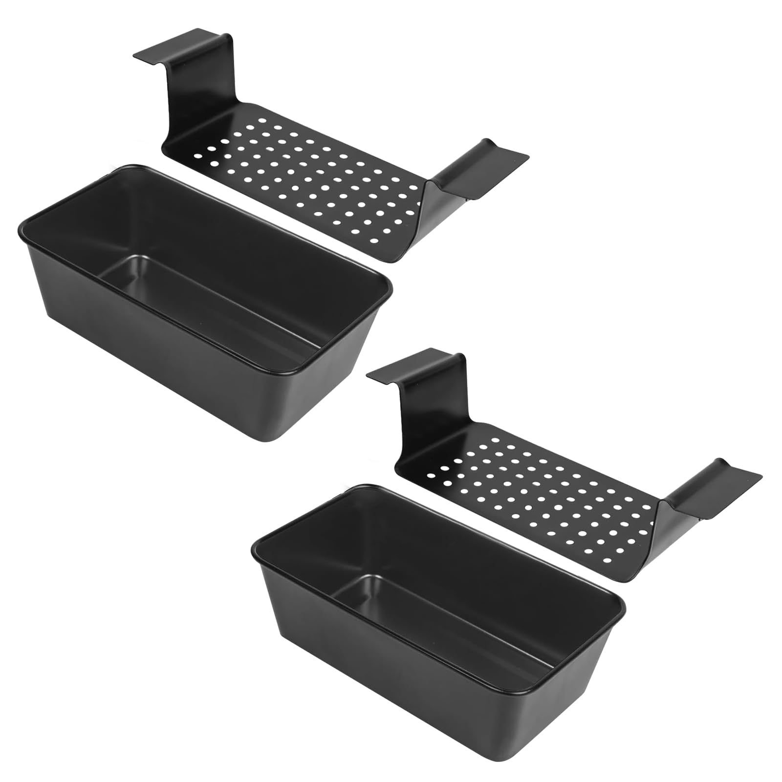 XUOHEAD pan para pastel de carne con bandeja de drenaje, cocción más ligera.