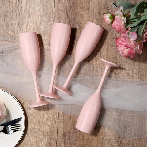 Copa Xuwaidsgn para bodas y celebraciones, color rosa suave.