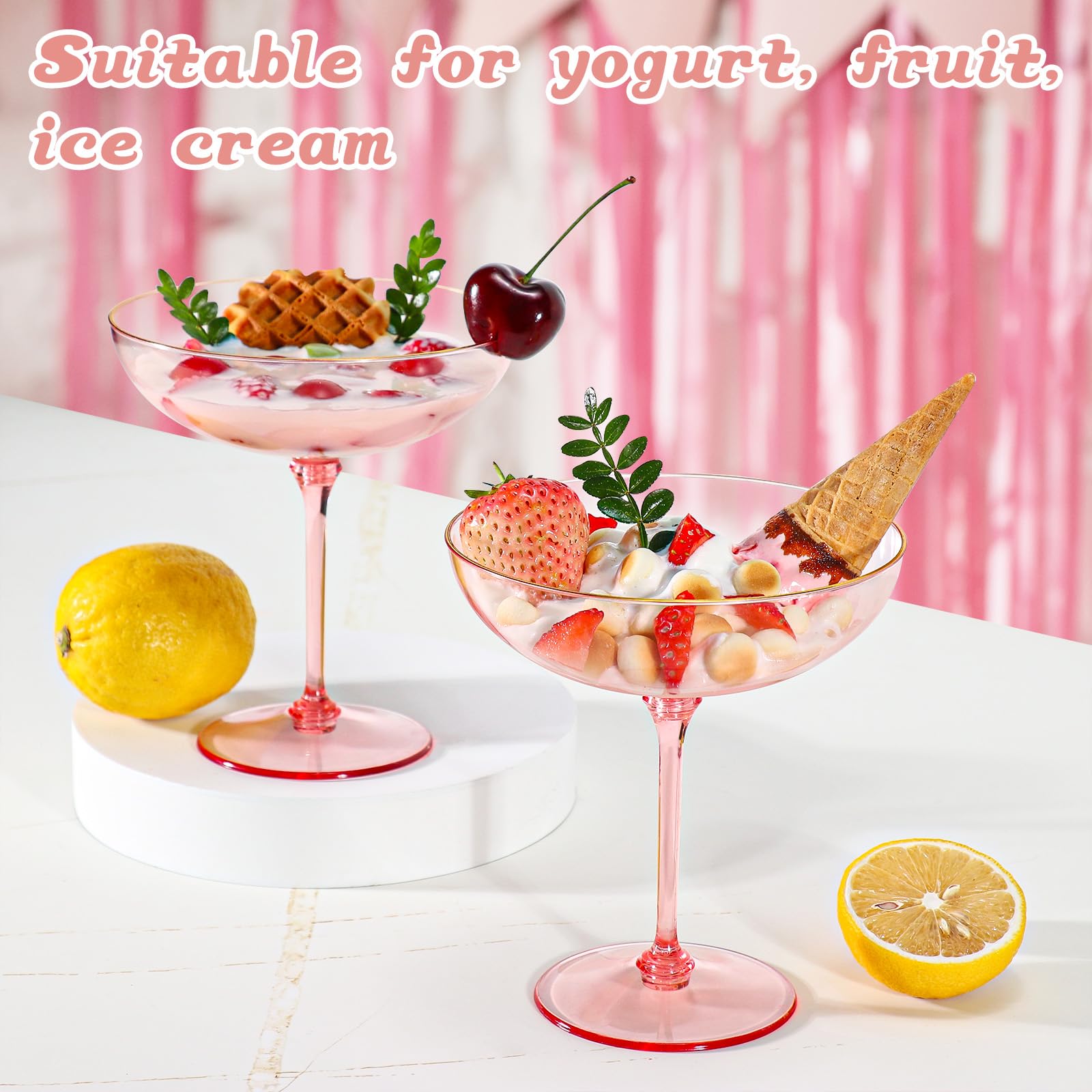 Copa martini para exterior, resistente y reutilizable para picnic.