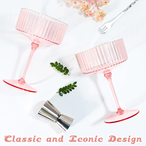 Regalo ideal para bodas o aniversarios con copas seguras y decorativas.