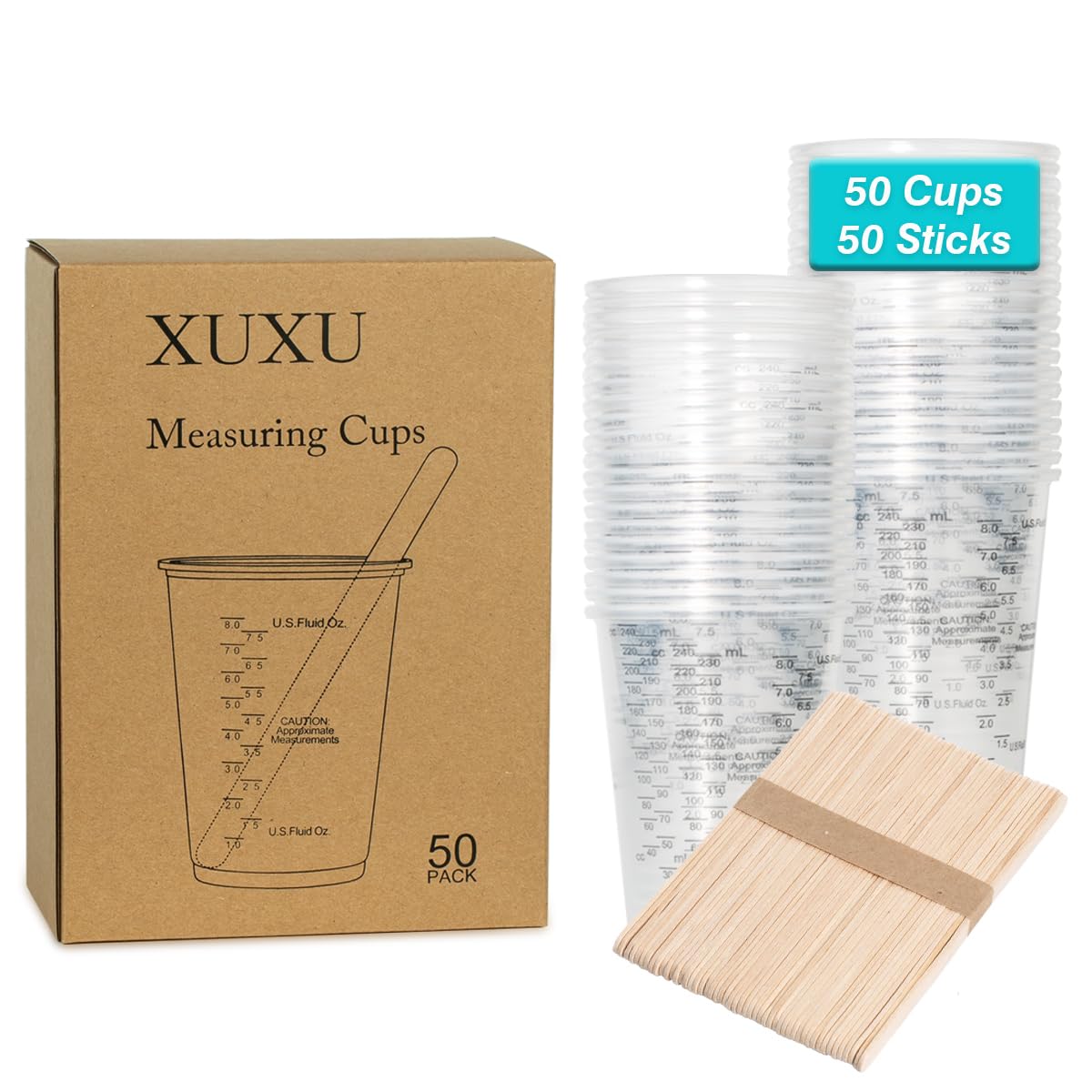 XUXU kit de mezcla para pintura y resinas en casa