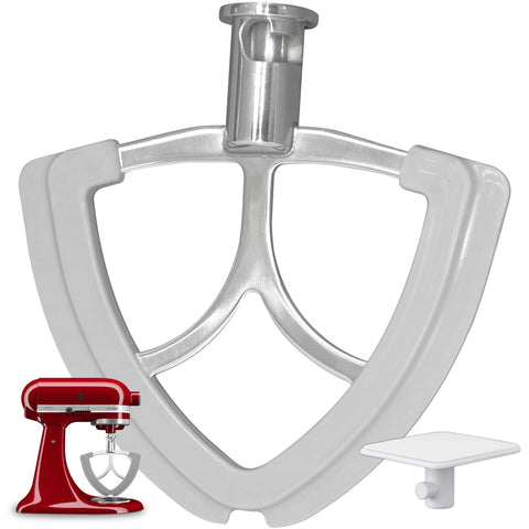 Xxiong Flex Edge Beater: cabezal flexible con borde de silicona para mezcla uniforme.