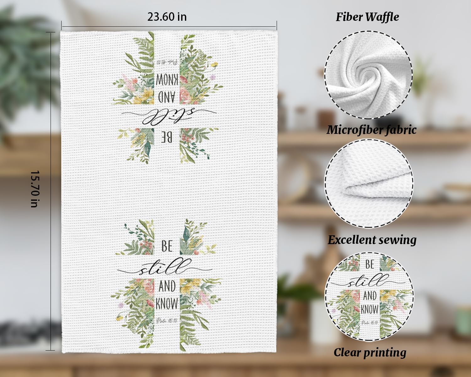 Toalla XYDEG diseño único, complemento estético para cocinas modernas