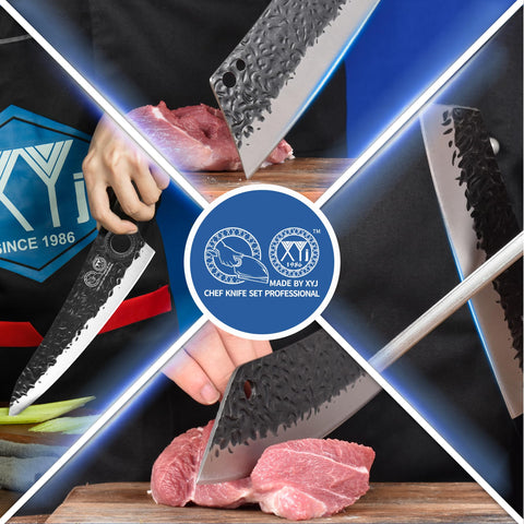 XYJ cuchillo para trinchar y cortar carne con filo estable