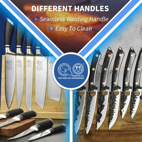 Cuchillo nakiri XYJ de 6,5 pulgadas para cortes precisos de verduras