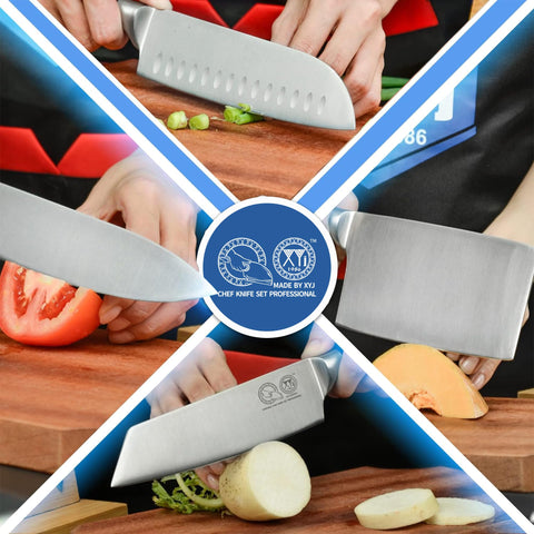 Cuchillo de picar XYJ de 6 pulgadas para rebanar verduras