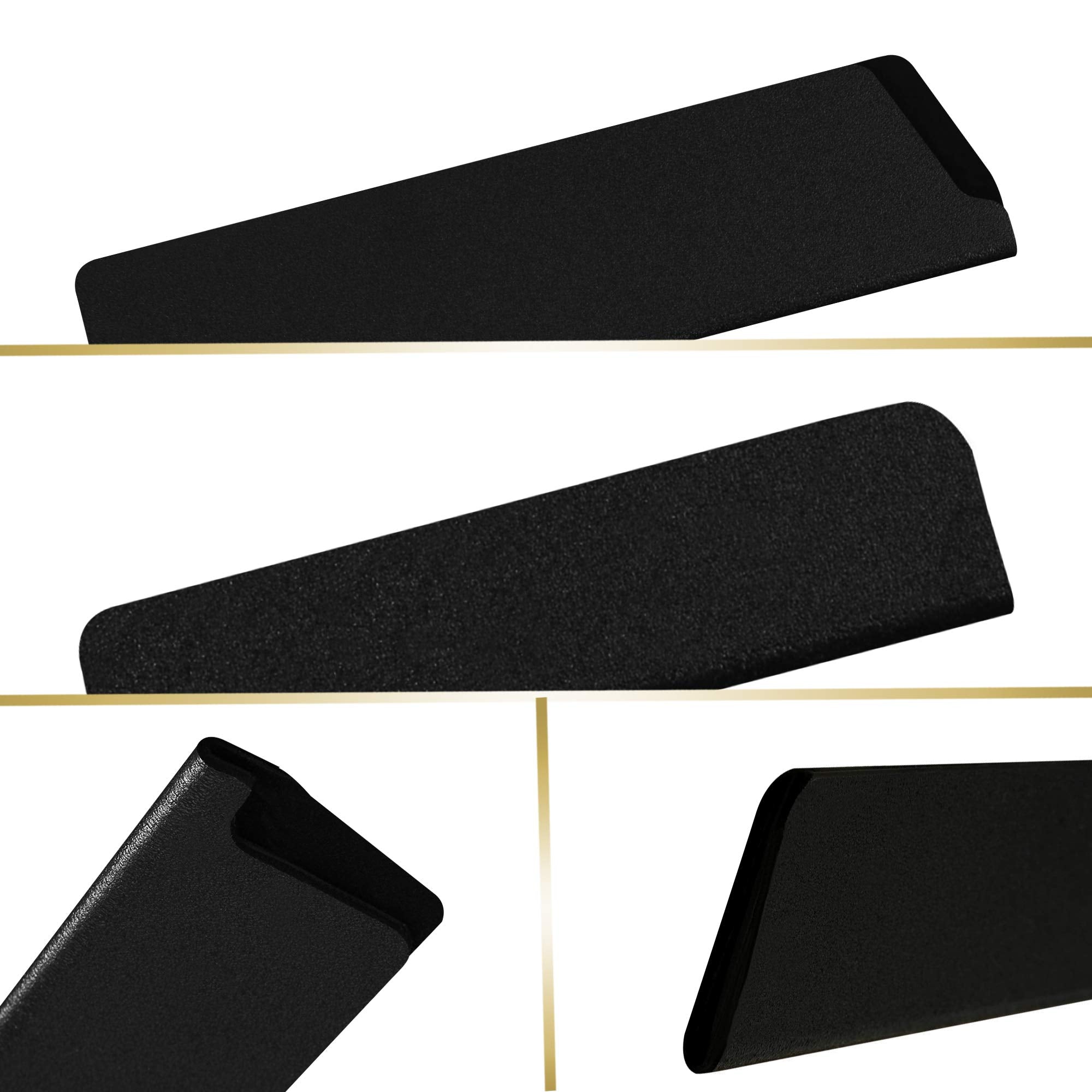 Diseño universal XYJ ABS para cuchillo de 8 pulgadas, sirve con mangos rectos y angulados.