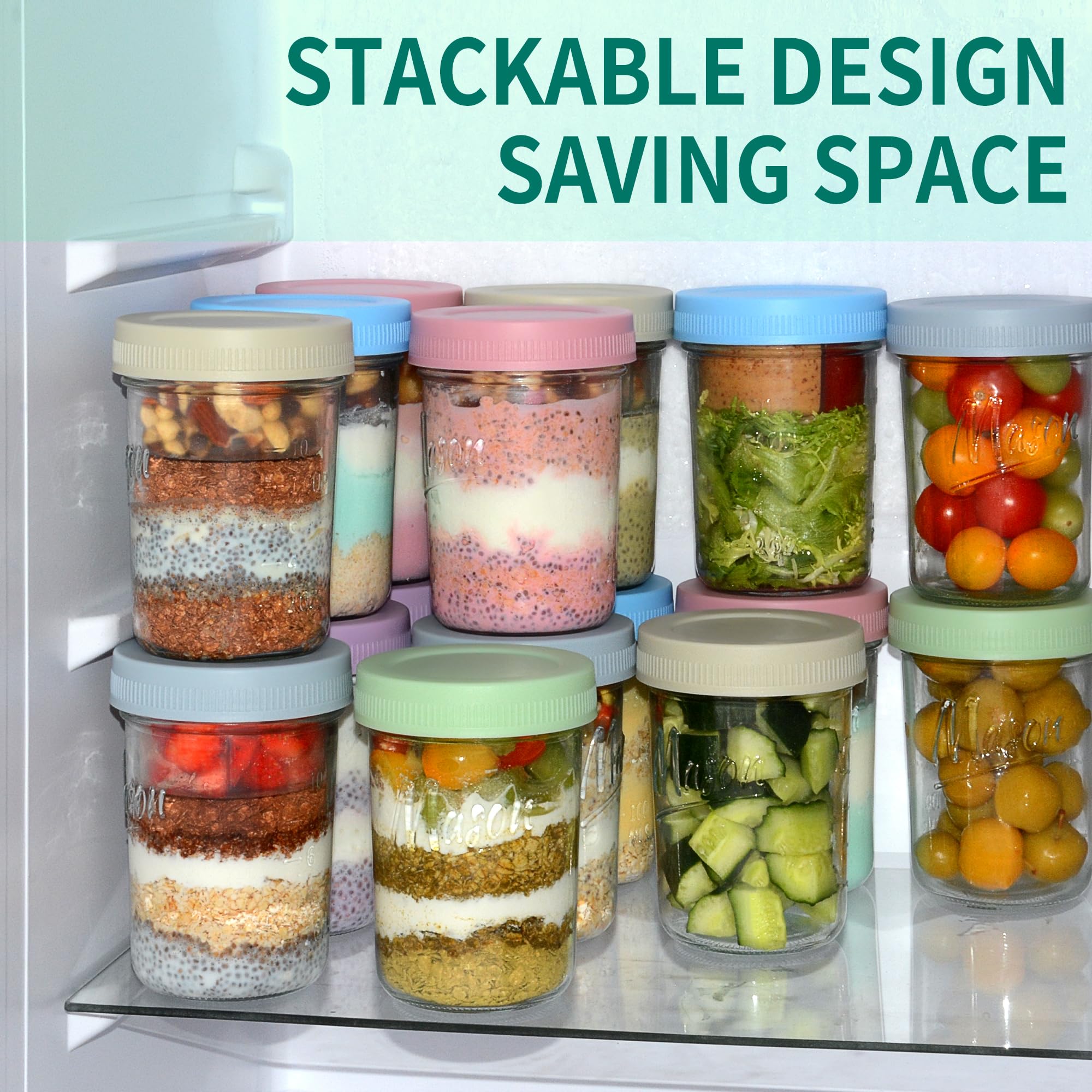 Diseño apilable Xyptorix para ahorrar espacio en la despensa