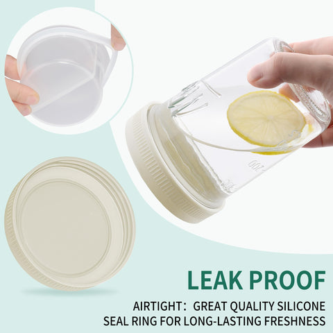 Tapas de silicona Xyptorix para sellado hermético y conservación prolongada