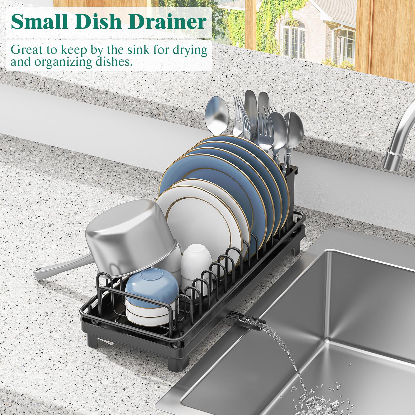 XYZLVSI utensilios removible facilita organización de cubiertos