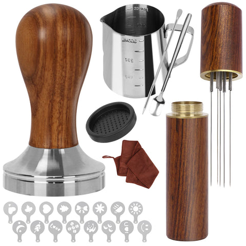 Y-Step tamper 51 mm para expreso, distribución constante