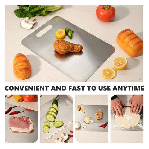Tabla YAAHEIJA usos múltiples, ideal para carne, verdura y pan.