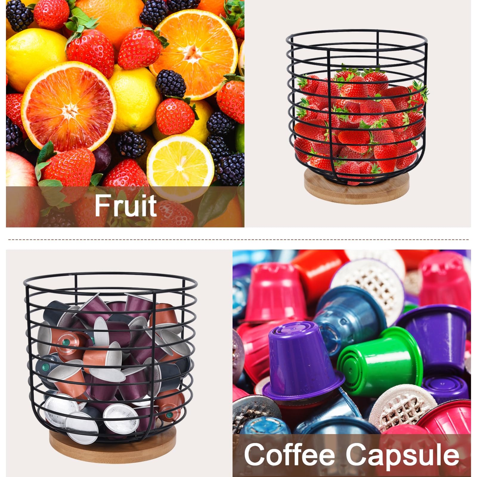 Yaenoei regalo práctico para amantes del café con organizador.