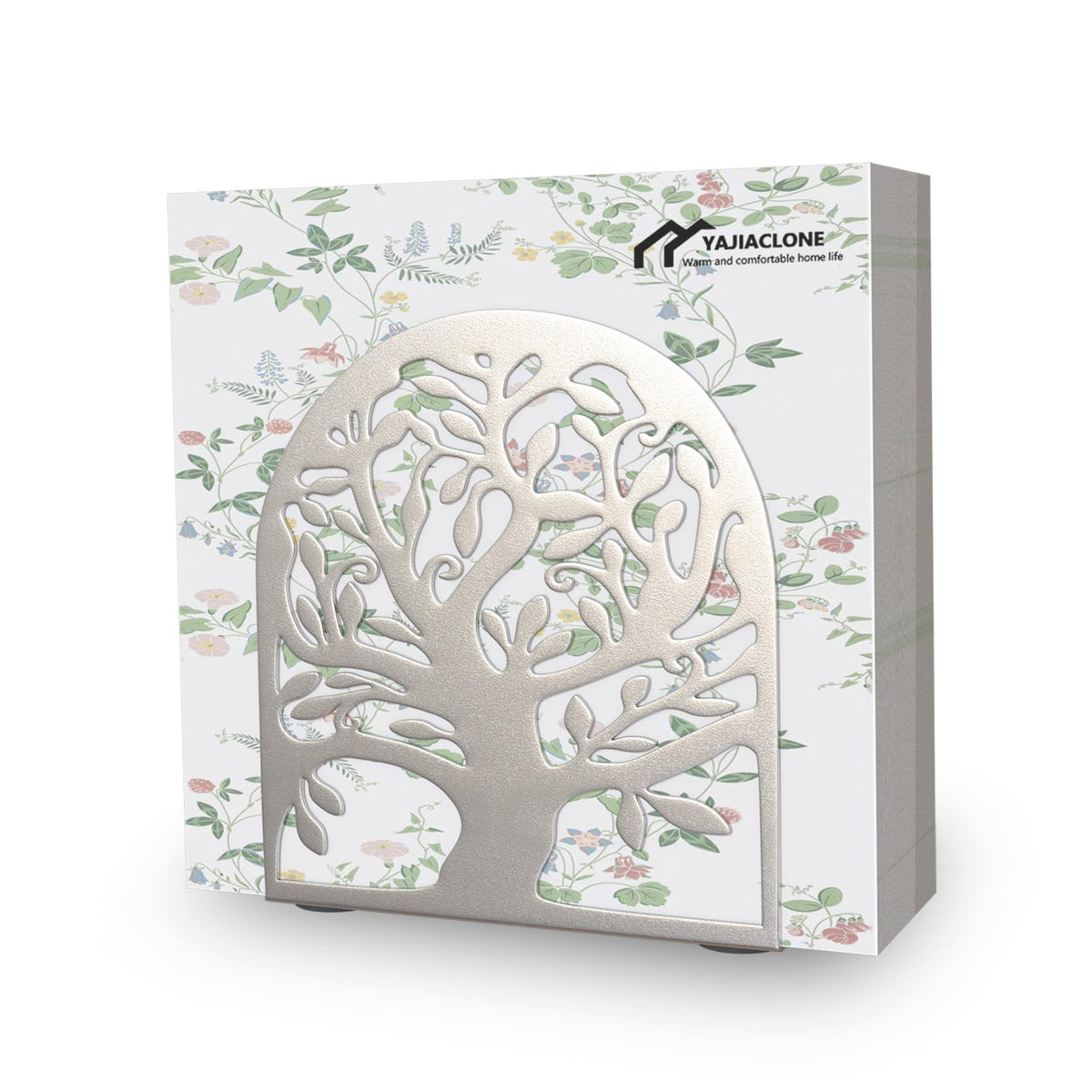 YAJIACLONE soporte servilletas arbol de la vida luce elegante en la mesa