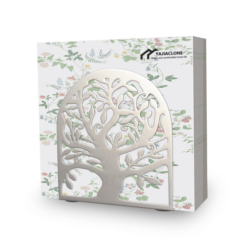 YAJIACLONE soporte servilletas arbol de la vida luce elegante en la mesa