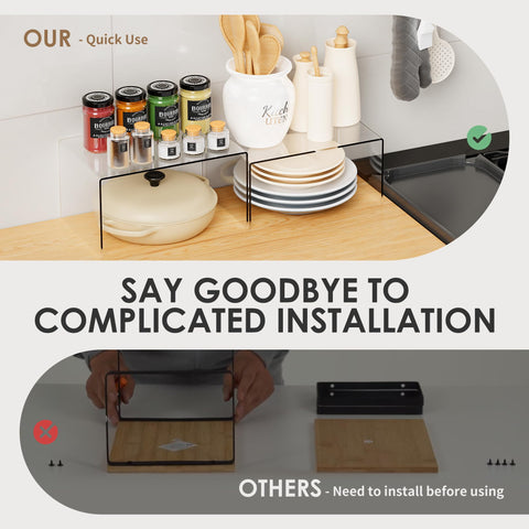 Yakaly sistema modular de almacenamiento para cocinas y despensas.