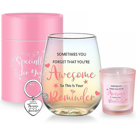 Vaso de vino sin tallo Yalucky, ideal para deleitar con estilo.