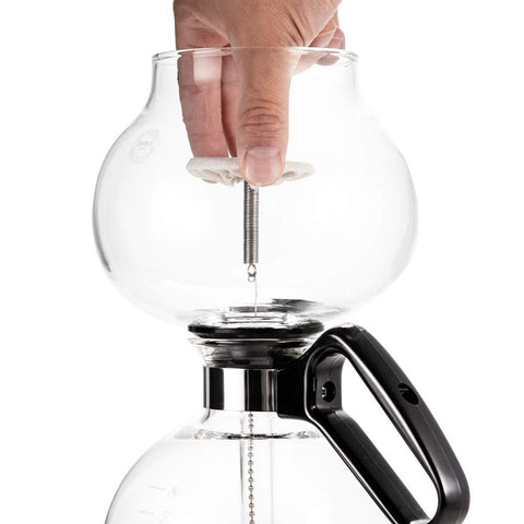 Cucharita medidora incluida con la cafetera sifón Yama Glass para medir café