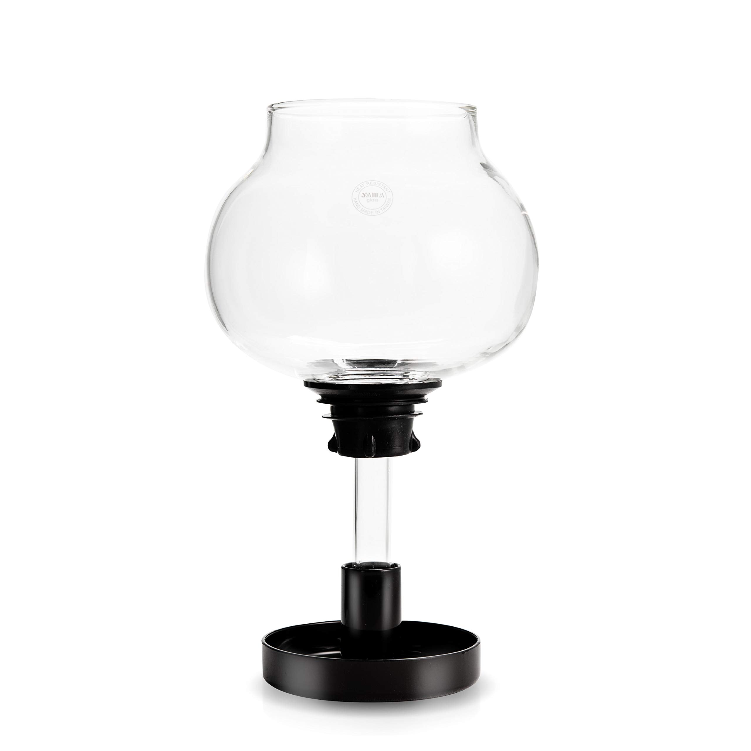 Tapa y soporte convertible de Yama Glass para servir directamente en mesa
