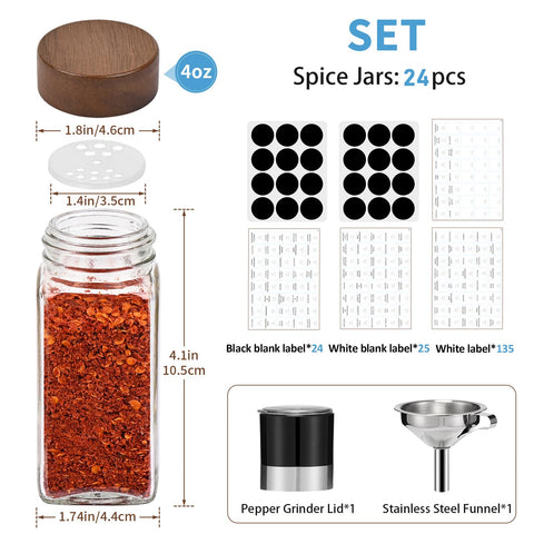 Yangbaga organizador de especias con dos estantes, ideal para cajones y estanterías.