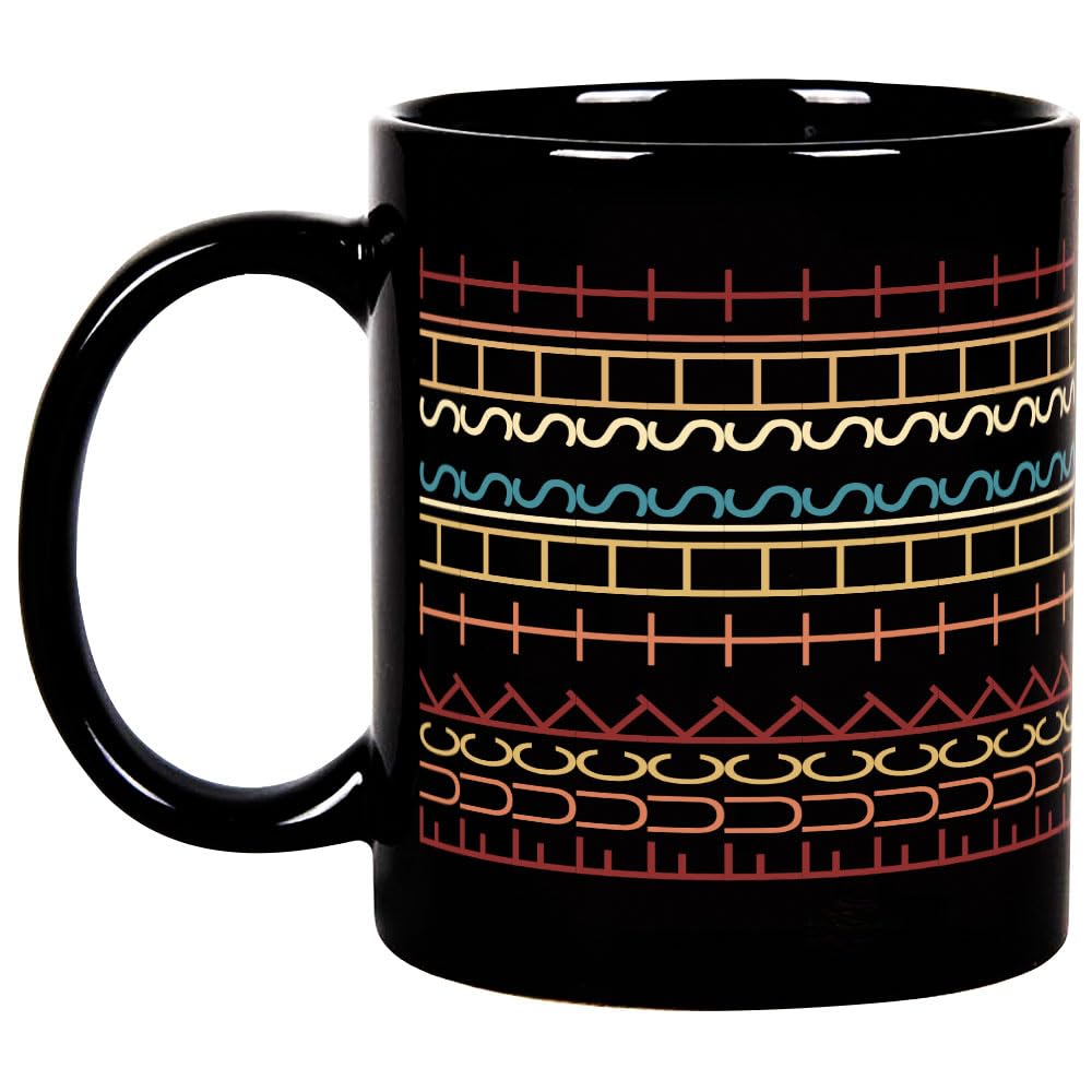 Taza Yanprint con mensaje oculto gracioso para empezar el día en la oficina.