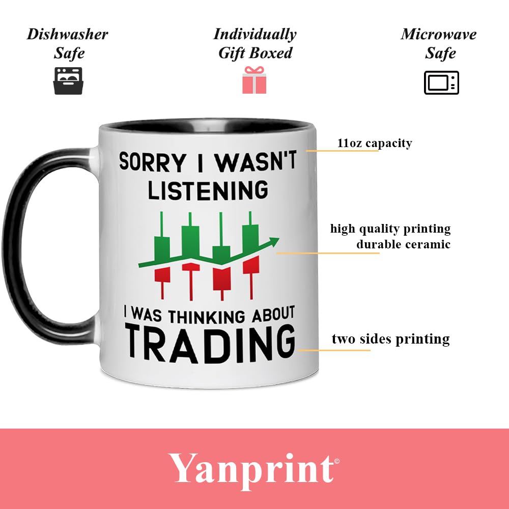 Yanprint Taza Trader con empaque seguro de regalo para ocasiones especiales.