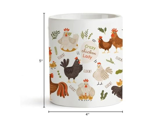 Taza Yanprint para uso diario con pollo, ideal para empezar el día