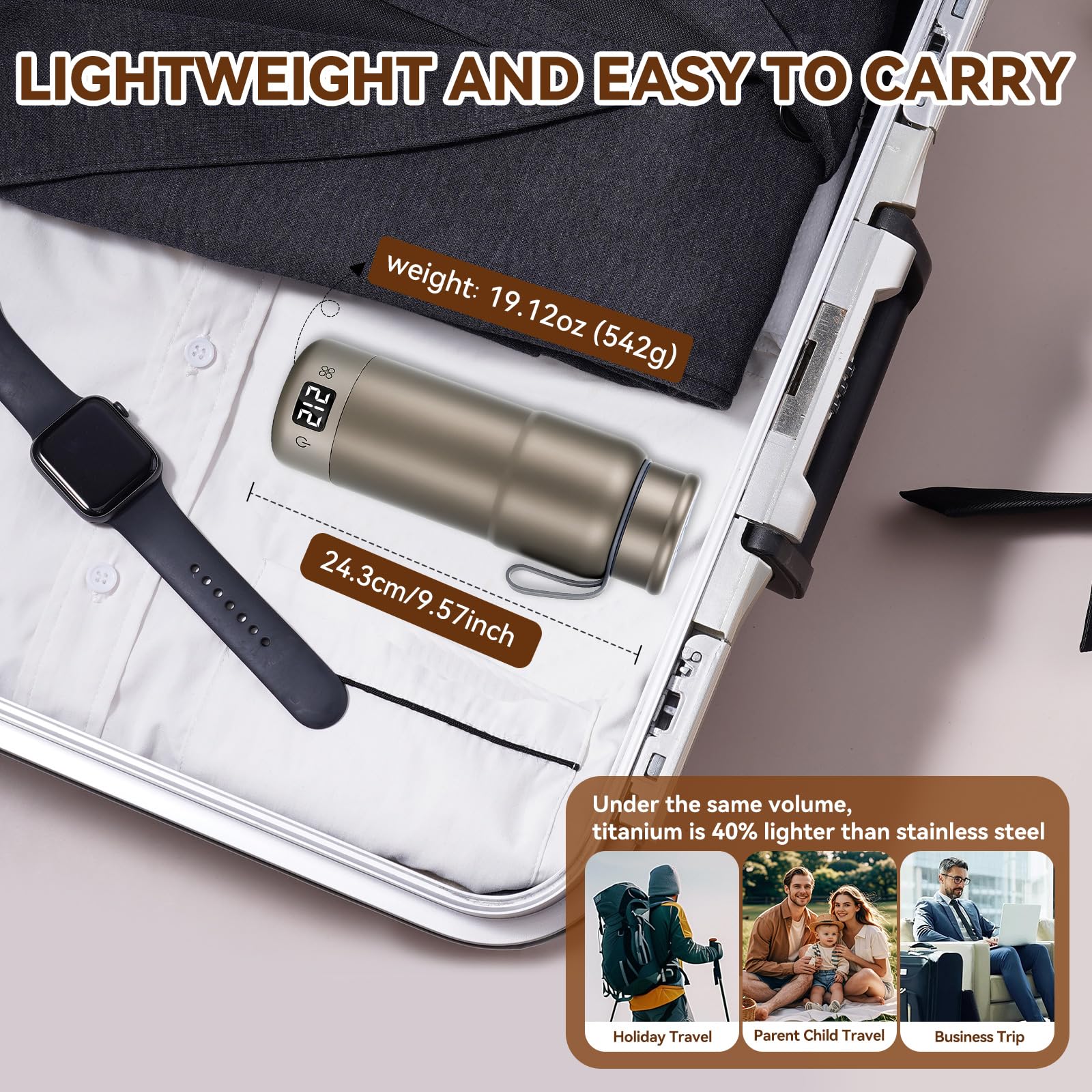Regalo práctico Yanwei para viajeros, regalo ideal para cualquier ocasión.