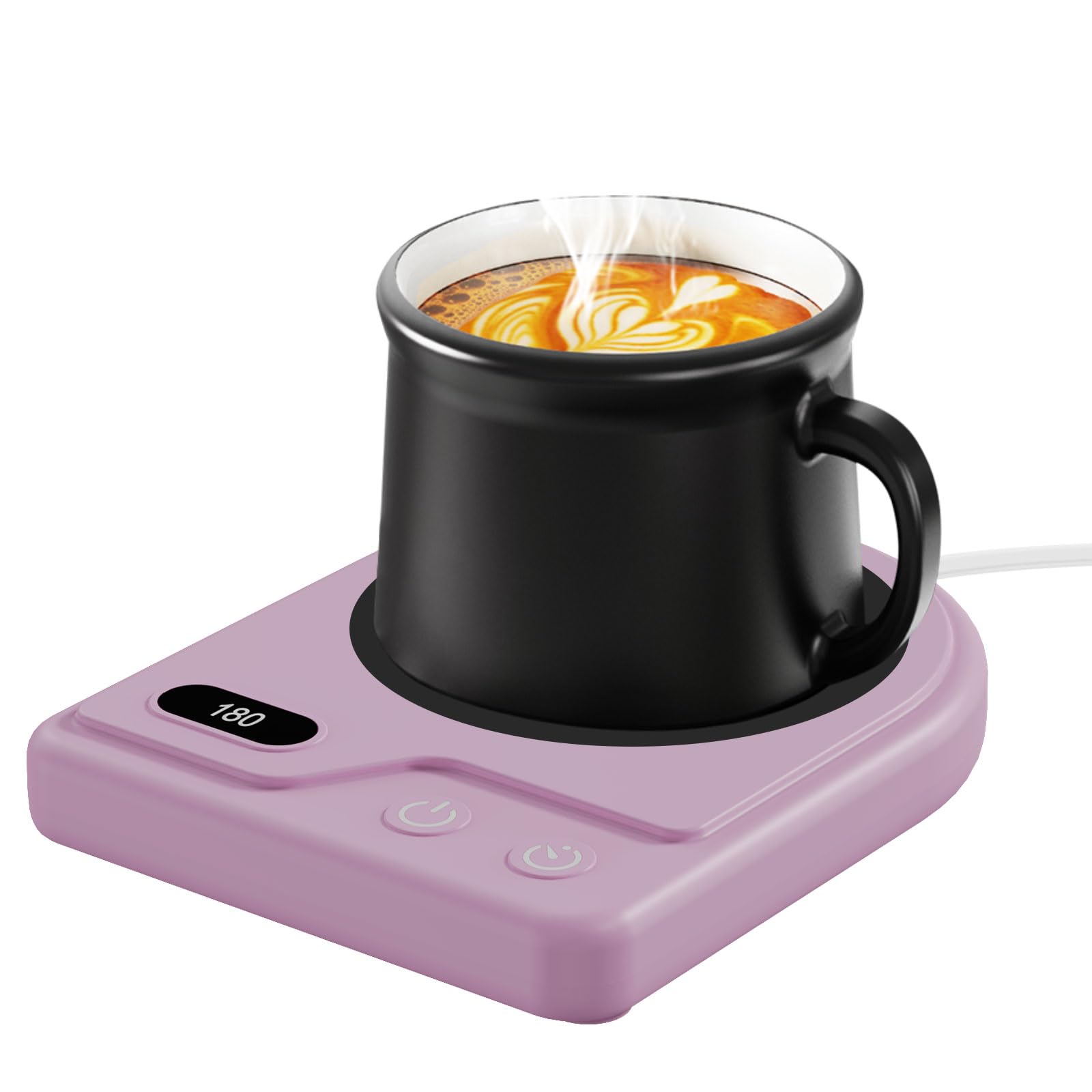 YanXUS Calentador de tazas con temperaturas ajustables para mantener la bebida a la temperatura ideal.