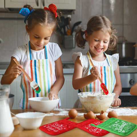 Yaomiao diseños navideños con figuras de nieve para decorar la cocina.