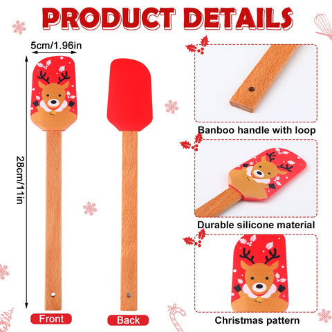 Yaomiao diseños navideños en utensilios, variedad de estilos para decorar la cocina.
