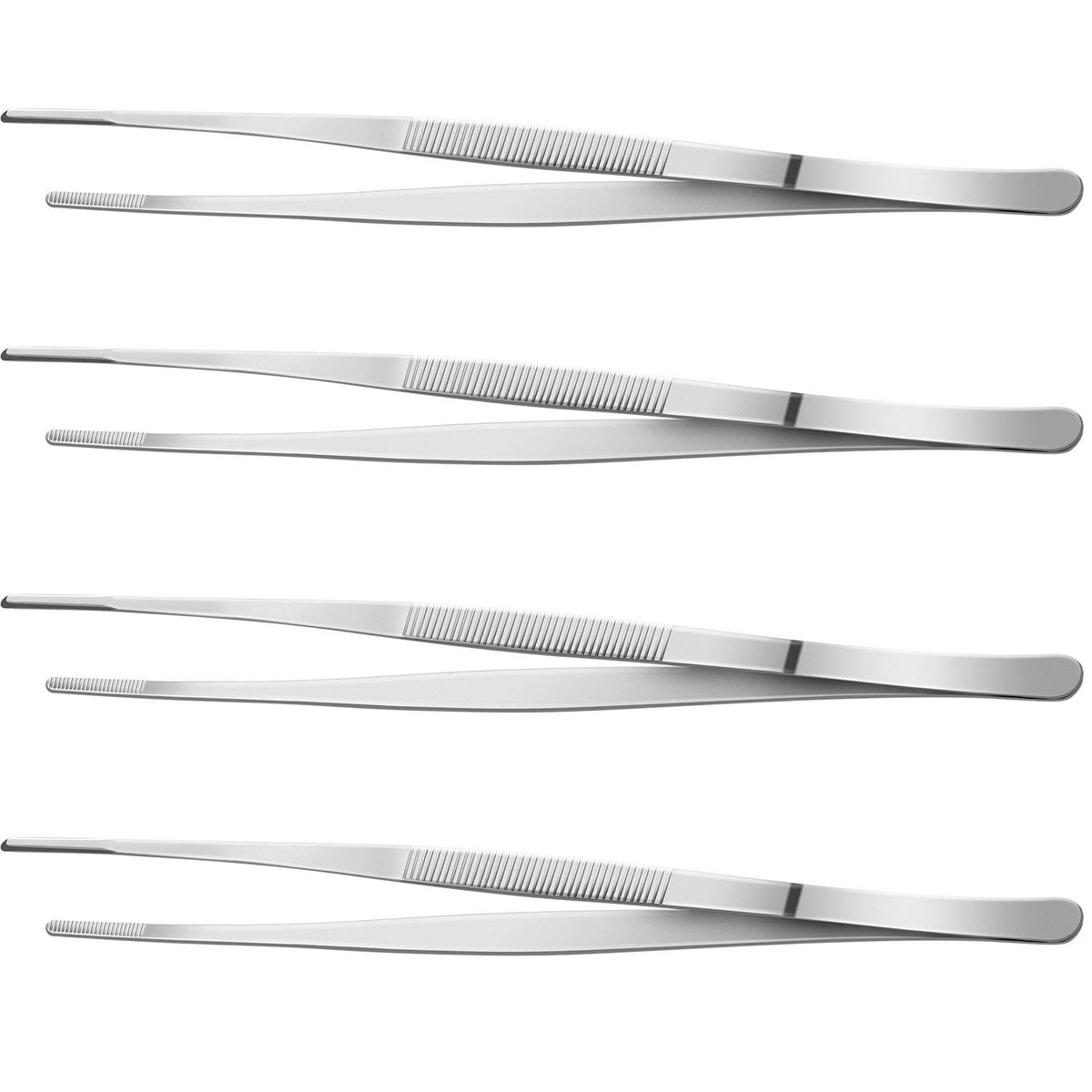 Yaomiao pinzas-barra de 12 pulgadas, serradas para agarre seguro.