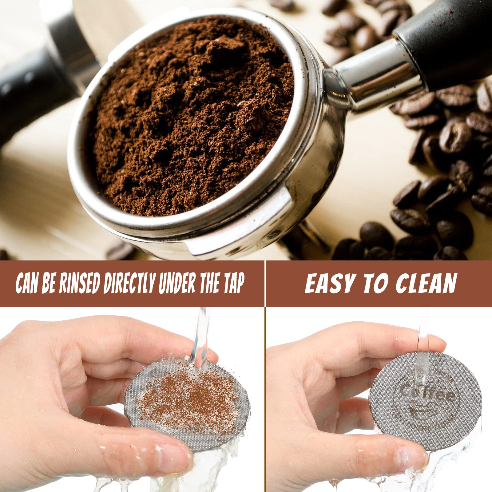Yaomiao filtro reutilizable para café, uso diario